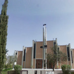 Committente: COLSERENO S.p.A. (Gruppo Ing. A. GINOBBI) - Costruzione di un complesso parrocchiale “S. Maria Immacolata” con cemento a faccia vista
